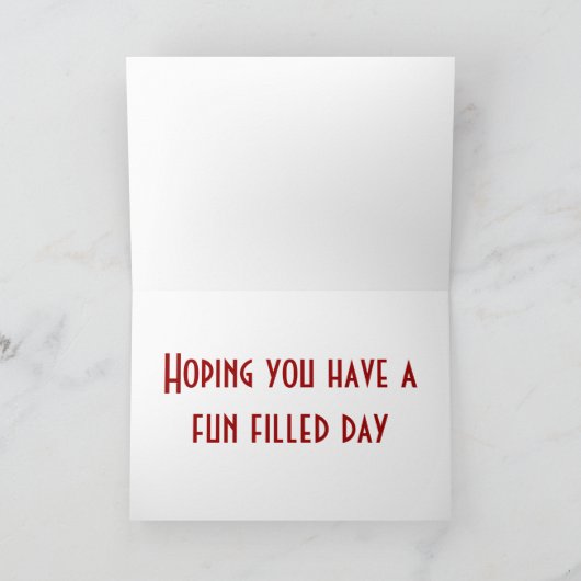 Gelukkige Verjaardag met piano ebbenhout en ivoor Kaart (Binnen)