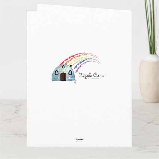 Gelukkige Verjaardag met Vliegtuig van de Hele Ben Kaart (Achterkant)