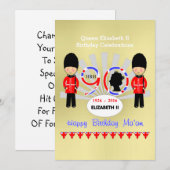 Gelukkige Verjaardag Mevrouw Koningin Elizabeth II Kaart (Voorkant / Achterkant)