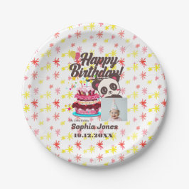 Gelukkige Verjaardag, Mijn Baby - Douanefoto/Naam/ Papieren Bordje