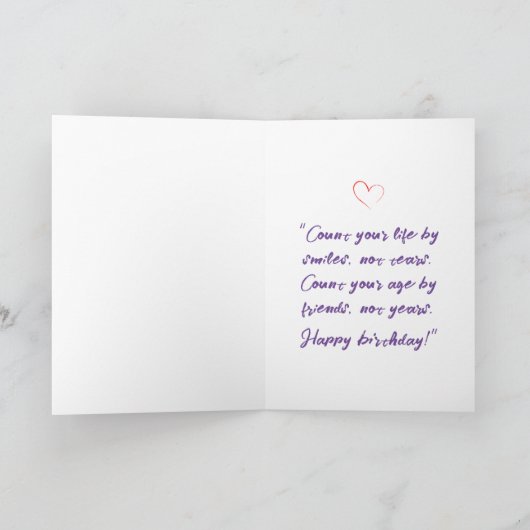 Gelukkige Verjaardag Mijn Kleine Prinses Taarten Kaart (Binnen)