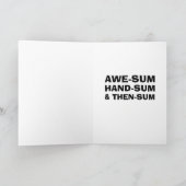 Gelukkige verjaardag mijn liefde kaart (Binnen)