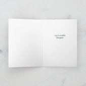 Gelukkige Verjaardag Mijn Mooie Cougar Dierenpret Kaart (Binnen)