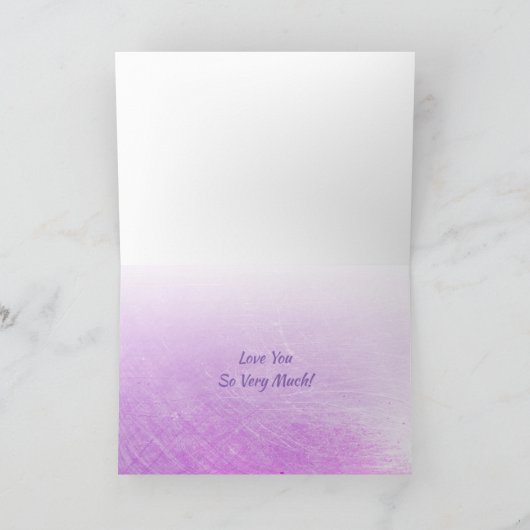 Gelukkige Verjaardag Mimi Lavender Fields Kaart (Binnen)