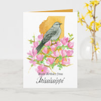 Gelukkige verjaardag Mississippi Mockingbird Magno