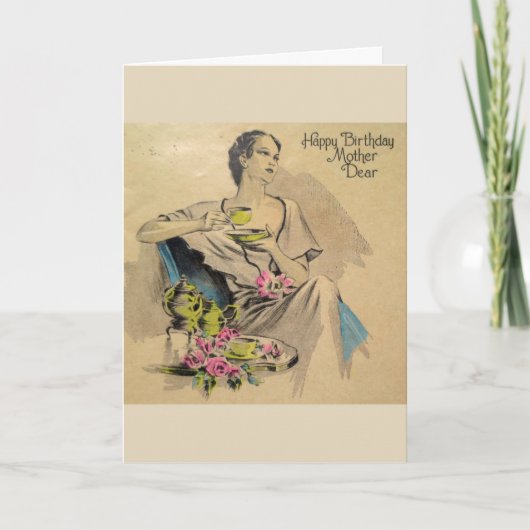  - Gelukkige Verjaardag Moeder Beste, Kaart (Voorkant)