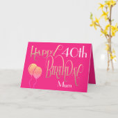 Gelukkige Verjaardag Moeder Elke Leeftijd En Naam  Kaart (Gele Bloem)