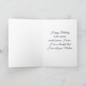 Gelukkige Verjaardag Moeder,  Pastel Bloemen Kaart (Binnen)