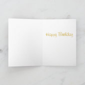 Gelukkige Verjaardag Moeder Roze Dahlia Personalis Kaart (Binnen)