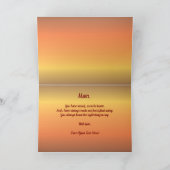 Gelukkige Verjaardag Moeder Zonsondergang 2584 Kaart (Binnen)