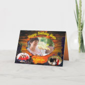 Gelukkige Verjaardag Moeder Zonsondergang 2584 Kaart (Voorkant)