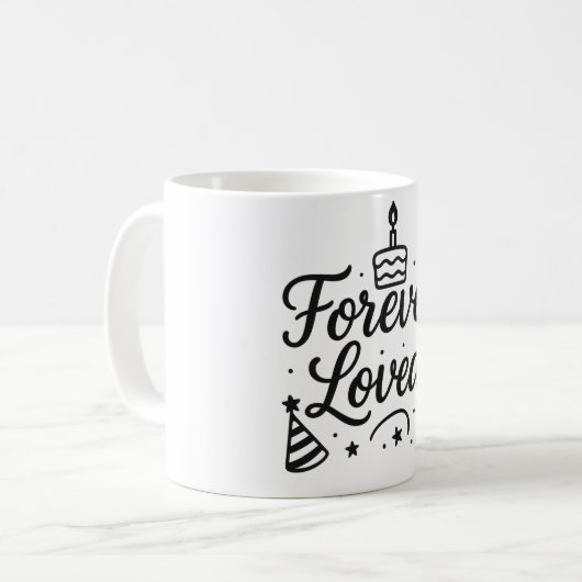 🎂 Gelukkige Verjaardag Mok – Kleurrijke & Grappig (Voorkant links)