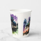 Gelukkige verjaardag Monster Truck Smash Crash Boy Papieren Bekers (Rechts)