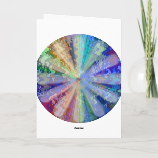 Gelukkige verjaardag- mooi van binnen Print Text S Kaart (Achterkant)