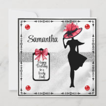 Gelukkige Verjaardag mooie Lady verjaardagskaart