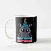 Gelukkige Verjaardag Mothman! Schattigee Mothman C Koffiemok (Links)