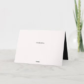 Gelukkige verjaardag motorkaart kaart (Achterkant)