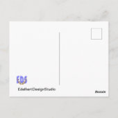 Gelukkige Verjaardag Mozaïek Verticale Cust. Brief Briefkaart (Achterkant)