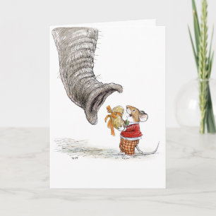 Gelukkige Verjaardag Muis en Olifant Kaart