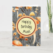 Gelukkige Verjaardag Mush Kaart (Voorkant)
