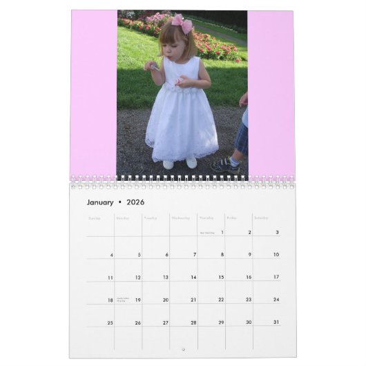 Gelukkige verjaardag Nana! Kalender (Jan 2026)