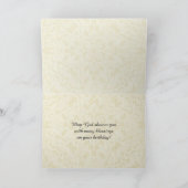 Gelukkige Verjaardag Nana Rood & Roze Rozen Kaart (Binnen)