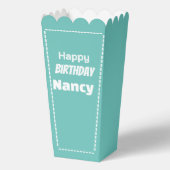 gelukkige verjaardag Nancy bewerkbaar Bedankdoosjes (Achterkant)