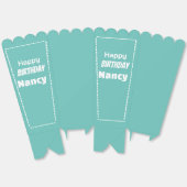 gelukkige verjaardag Nancy bewerkbaar Bedankdoosjes (Ongevouwen)