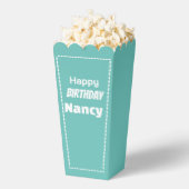 gelukkige verjaardag Nancy bewerkbaar Bedankdoosjes (Popped)