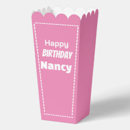 gelukkige verjaardag Nancy bewerkbaar Bedankdoosjes
