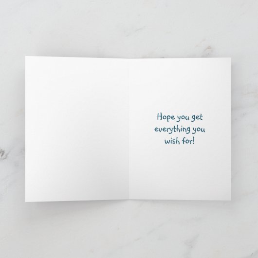 Gelukkige verjaardag neef | Jongen op de fiets in Kaart (Binnen)