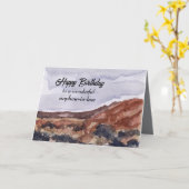 Gelukkige verjaardag neefje in de wet woestijnland kaart (Gele Bloem)