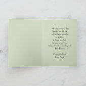 Gelukkige Verjaardag Niece Monarch Butterfly Kaart (Binnen)