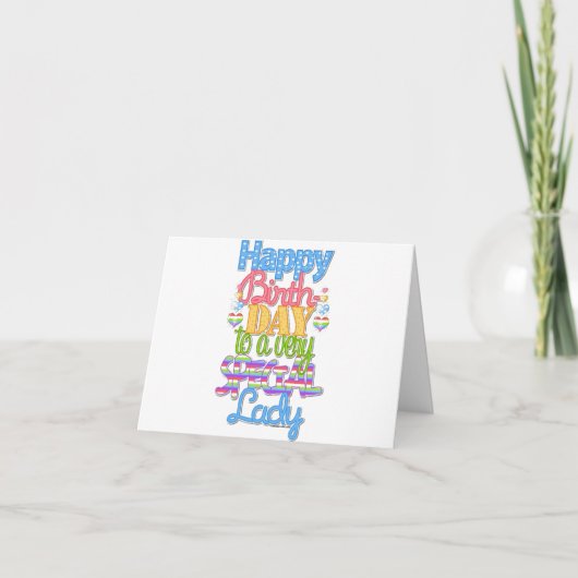 *GELUKKIGE VERJAARDAG* NIEMAND DOET "MOOI" ZOALS J KAART (Voorkant)