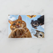 Gelukkige verjaardag niet leuk om oude mensen te v kaart (Binnen)