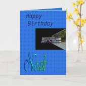 Gelukkige Verjaardag Noah, Wenskaart Kaart (Gele Bloem)