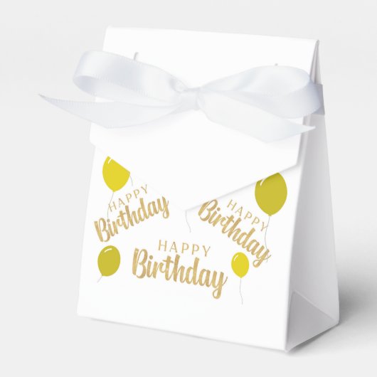 Gelukkige verjaardag November verjaardagen Voorvee Bedankdoosjes (Voorkant Zijde)