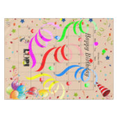 Gelukkige Verjaardag Oktober 2022 Tafelkleed (Voorkant (Horizontaal))