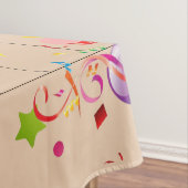 Gelukkige Verjaardag Oktober 2022 Tafelkleed (Voorbeeld)