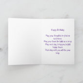 Gelukkige verjaardag olifanten kaart (Binnen)