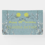 Gelukkige verjaardag - OM HET EVEN WELK JAAR Perso Spandoek (Horizontaal)