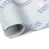 Gelukkige verjaardag, om het even welke leeftijd, cadeaupapier (Rol Hoek)