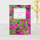 Gelukkige Verjaardag Oma Custom Kaart  Flowers (Gele Bloem)