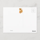 Gelukkige verjaardag oma! Ik hou van je! Briefkaart (Achterkant)