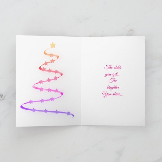 Gelukkige Verjaardag Oma ontwerp Kaart (Binnen)