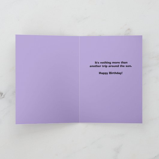 Gelukkige Verjaardag Ongelukkige Kat In Feest Pet  Feestdagen Kaart (Binnen)