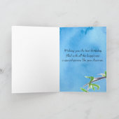 Gelukkige verjaardag oom Baltimore Oriole Bird Kaart (Binnen)