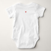 Gelukkige Verjaardag Oom Gift, Custom Romper (Achterkant)