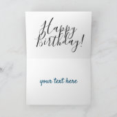 Gelukkige verjaardag oom kaart (Binnen)