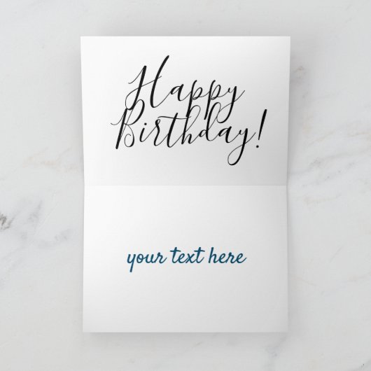 Gelukkige verjaardag oom kaart (Binnen)